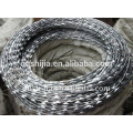 Galvanized barbed wire